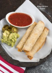 烤鸡Flautas{Glutenfree}